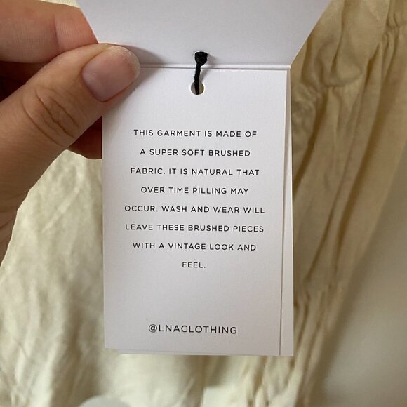 LNA / Revolve Xara Blouse in Jet Stream Size S NWT - Picture 6 of 8